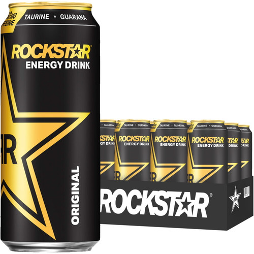 Rockstar Original Energy Drink, 16 Oz, 12 Pack Cans