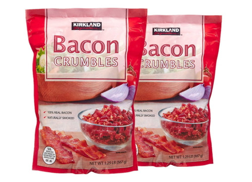 Kirkland Signature Crumbled Bacon Bits, 20 Oz | 2 Pack