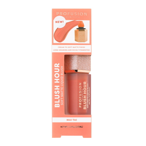 Profusion Cosmetics Blush Hour Liquid Blush Mai Tai