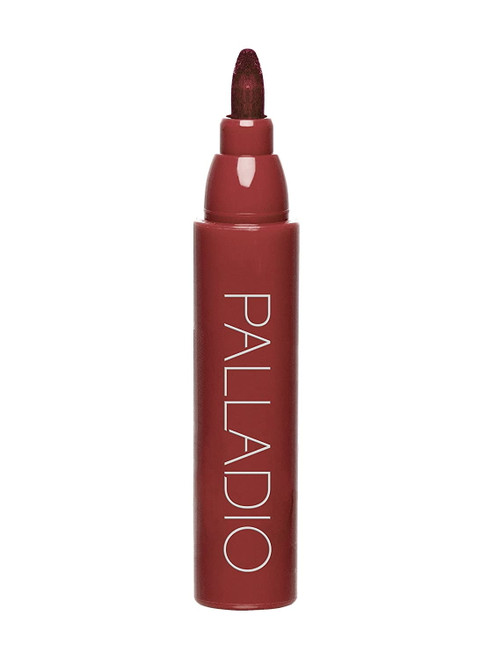 Palladio Lip Stain, Hydrating And Waterproof Formula, Matte Color Look, Longlasting All Day Wear Lip Color, Smudge Proof Natural Finish, Precise Chisel Tip Marker, Mocha Cream