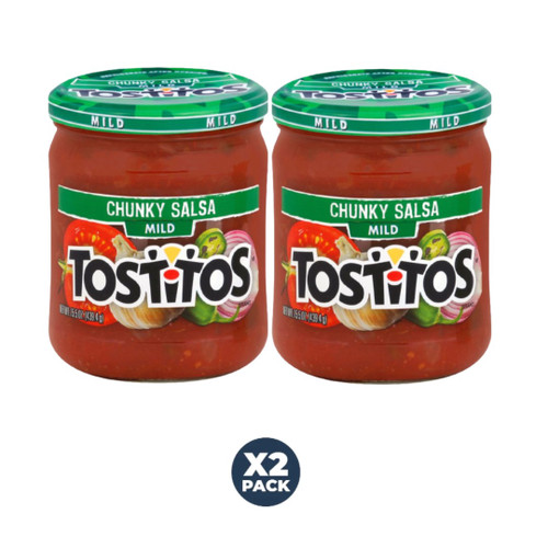 Tostitos Chunky Salsa Mild - 15.5oz Pack Of 2