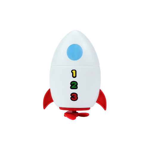Space Rocket Baby Bath Spray Toy Colorful Water Shower Toy Baby Bathtub Squirt Toy Rocket Abs Baby Bath Spray Toy For Aged 18 Months Baby Toddler Kids Shower Bath Time