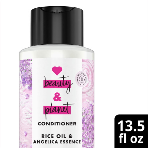 Love Beauty And Planet Wave Planet Rice Oil & Angelica Essence Conditioner 13.5 Fl Oz