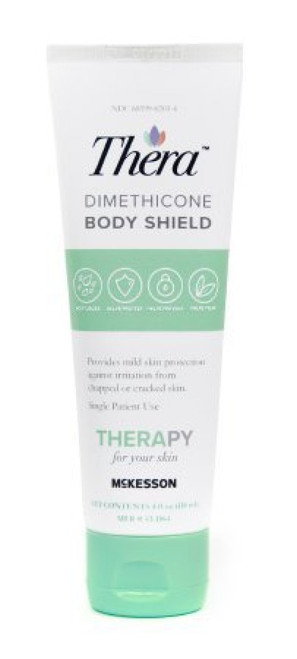 Mck Brand 16641400 Dimethicone Body Shield Thera 4 Oz. Tube 116-bsd4oz Box Of 1