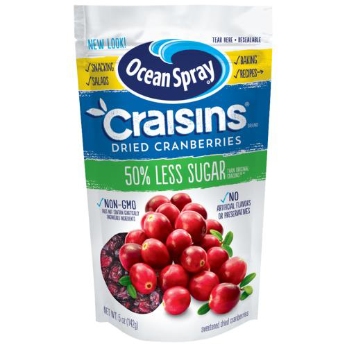 Ocean Spray, Craisins, Dried Cranberries, Reduced Sugar