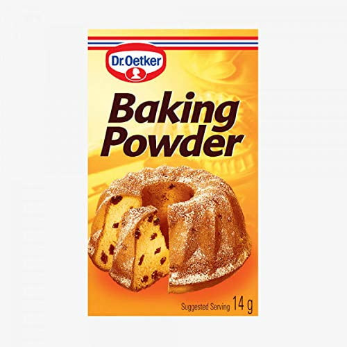 Dr. Oetker Baking Powder, 0.5oz.(pack Of 6)