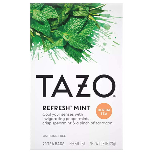 Tazo Herbal Tea Refresh Mint 20 Tea Bags Pack Of 3