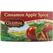 Celestial Seasonings Cinnamon Apple Spice Caffeine Free Herbal Tea 20 Ct (pack Of 6)