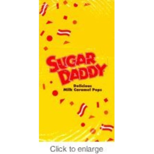 Sugar Daddy Pops, Small 0.47oz, 48 Count