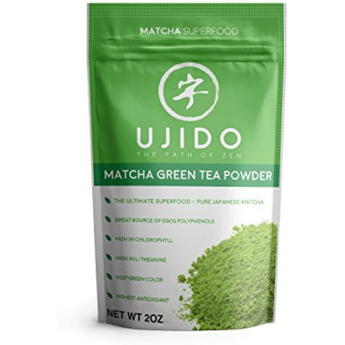 Ujido Japanese Matcha Green Tea Powder - Ceremonial Blend - Packaged In Japan (2 Oz)