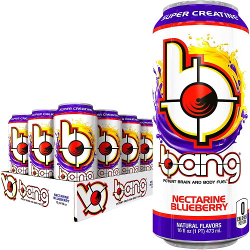 Bang Nectarine Blueberry Energy Drink