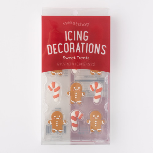 Sweetshop Icing Decorations, 12 Piece - Sweet Treats 0.85oz