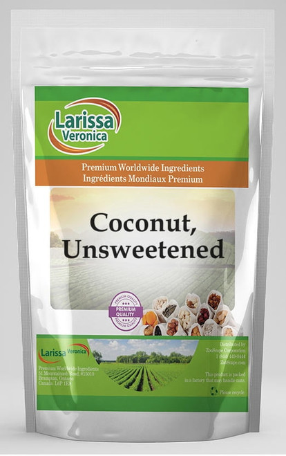 Larissa Veronica Coconut, Unsweetened, (4 Oz, 1-pack, Zin: 525101)