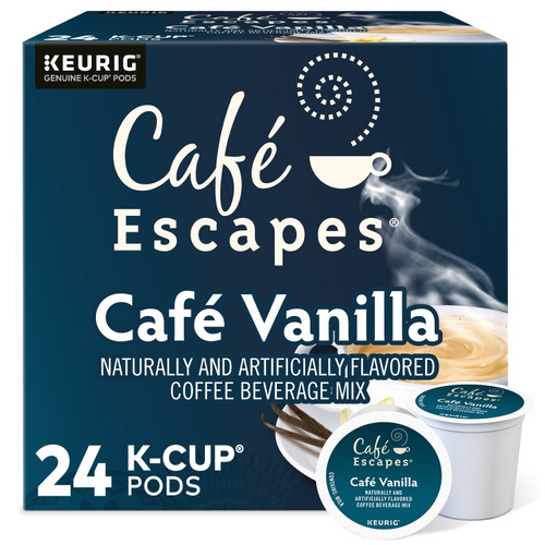 Cafe Vanilla K-cups, 24/box | Bundle Of 5 Boxes