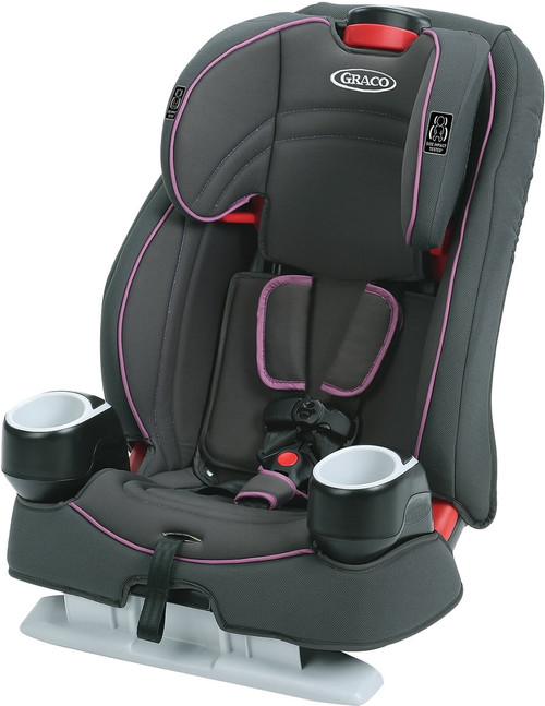 Graco Atlas 65 2-in-1 Harness Booster Car Seat, Nyssa Purple