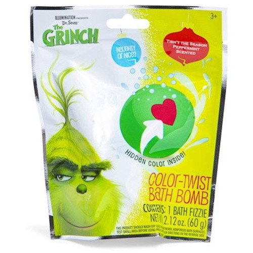 Dr. Seuss' The Grinch Color Twist Bath Fizzie