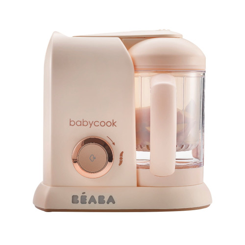 Beaba Babycook® Solo Baby Food Maker, Baby Food Blender, Baby Steamer, Rose Gold