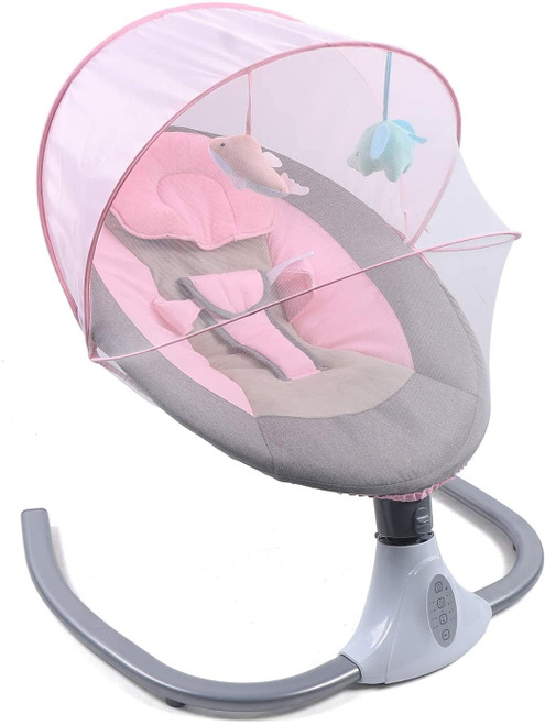 Miumaeov Baby Swings Electric Multifunctional Baby Rocker Portable Cradle For 0-12 Month Newborn