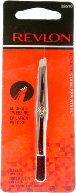 Revlon Stainless Steel Accurate Tweezing 1 Ea (pack Of 2)