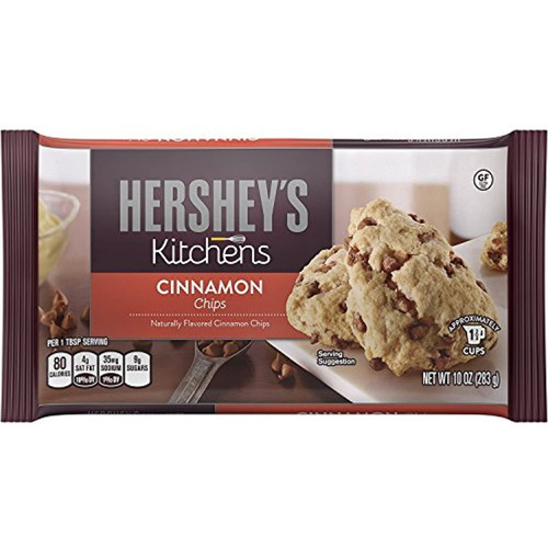 Hersheys Cinnamon Baking Chips, 10-ounce Bag (pack Of 4)