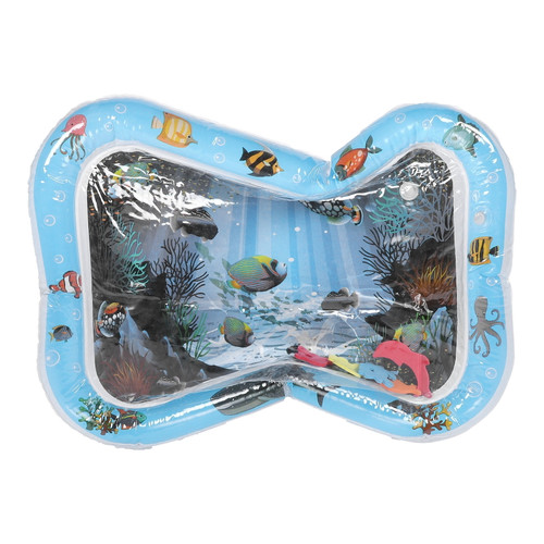 Hemoton Inflatable Water Cushion Large Crawling Mat Water Play Mat Baby Water Mat