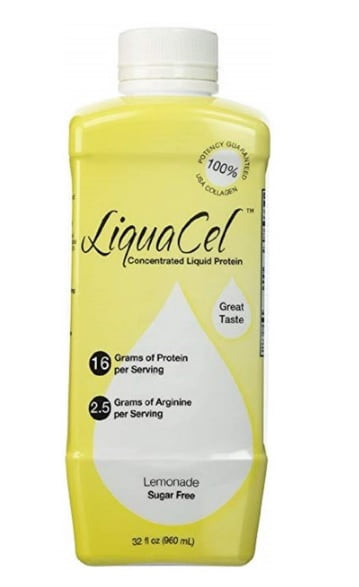 Liquacel Concentrated Liquid Protein, Sugar-free Lemonade, 32oz Bottle