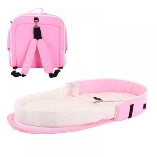 High Quality Portable Bassinet For Baby Foldable Baby Bed Travel Indoor Bed Backpack Breathable Infant Sleeping Basket Hot