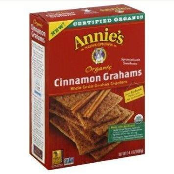 (12 Pack) Annie's Organic Cinnamon Graham Cracker, 14.4 Oz