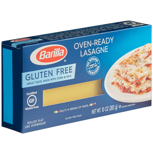 Barilla 10 Oz. Gluten-free Oven-ready Lasagna Pasta