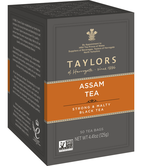 Taylors Of Harrogate Pure Assam Tea, 50 Tea Bags