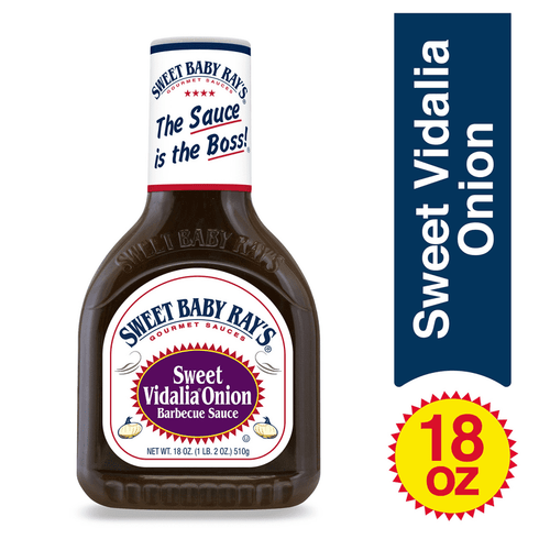Sweet Baby Ray's Sweet Vidalia Onion Barbecue Sauce, 18.0 Oz
