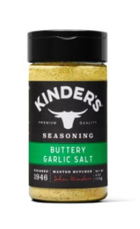 Kinder's Buttery Garlic Salt Premium Quality Seasoning, 5oz
