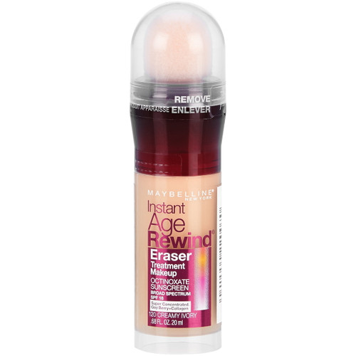Maybelline Instant Age Rewind Eraser Treatment Makeup, Creamy Ivory, 0.68 Fl Oz