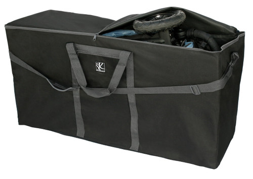 J.l. Childress Stroller Travel Bag For Single & Double Strollers, Black/grey