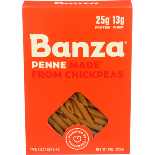 Banza Penne Pasta, 8 Oz