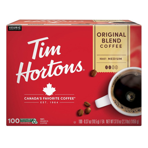 Tim Hortons Original Blend Premium Coffee (100 Ct.)