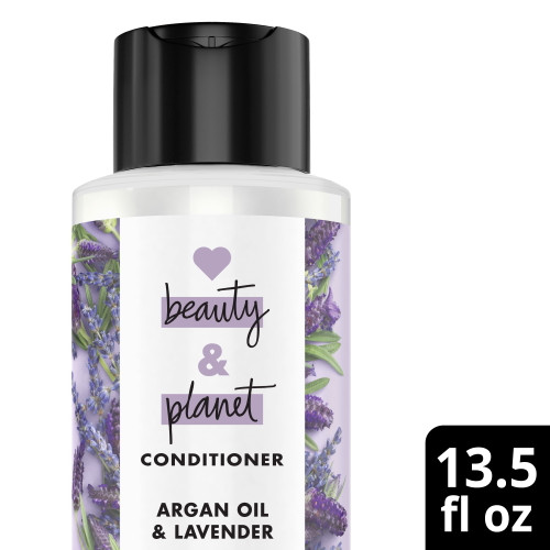 Love Beauty And Planet Smooth And Serene Conditioner Argan Oil And Lavender, 13.5 Oz
