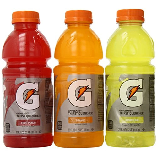 Gatorade Beverage Variety Pack (24 Pack/ 20 Fl Ounce Net Wt 480 Fl Ounce ),