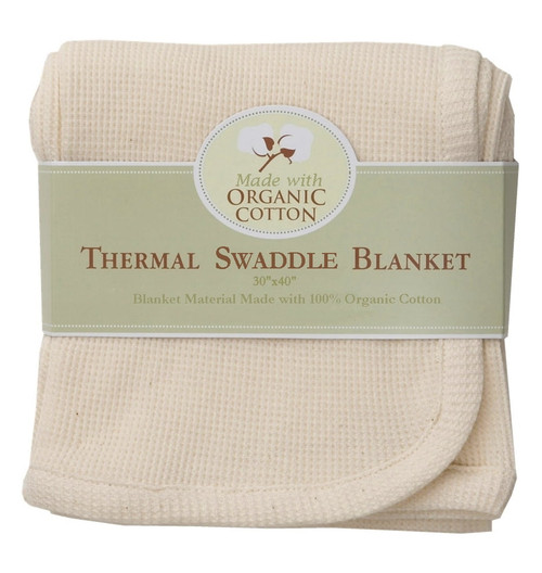 Tl Care® Natural Organic Cotton Thermal Swaddle Blanket