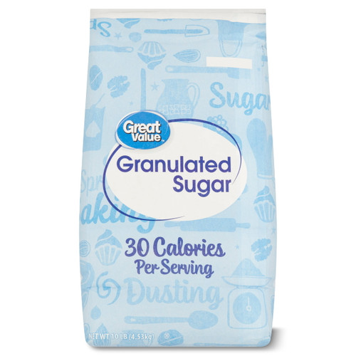 Great Value Granulated Sugar, 10 Lbs