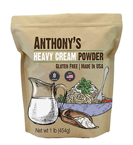 Anthonys Heavy Cream Powder 1 Lb Batch Tested Gluten Free No Fillers