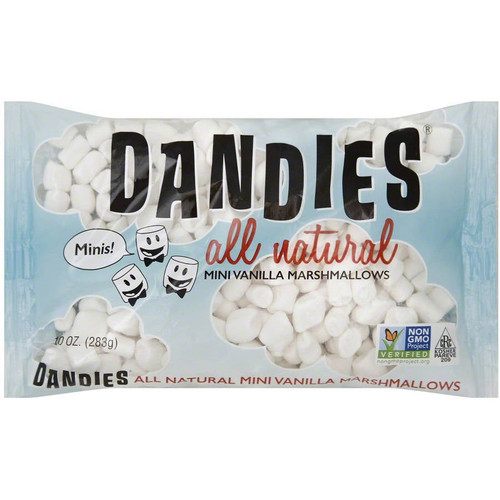Dandies Mini Vegan Marshmallows, 10 Oz, (pack Of 12)