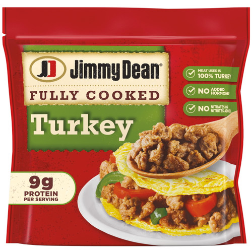 Jimmy Dean Fully Cooked Turkey Sausage Crumbles, 9.6 Oz