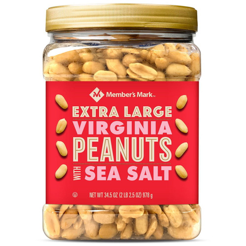 M.m Extra Large Virginia Peanuts (34.5 Oz.)