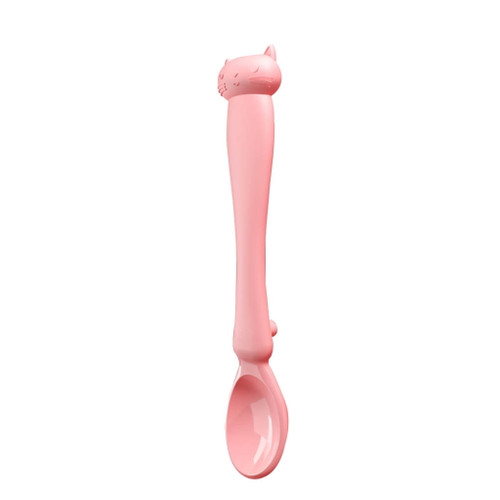 1111fourone Baby Food Feeding Spoon Infant High-temperature Resistant Silicone Spoon