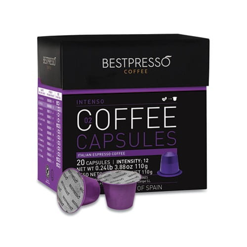 Nespresso Intenso Italian Espresso Pods Intensity: 12, 20/box