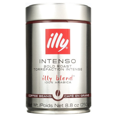 Illy Whole Bean Intenso Dark Bold Roast Coffee, 8.8 Oz