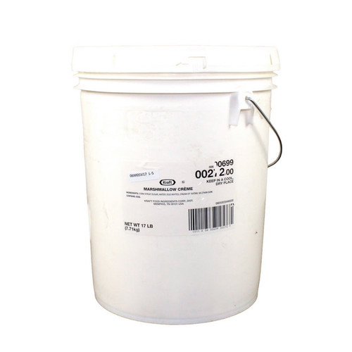(price/pack)kraft Marshmallow Cream - 17 Pound Container - 1 Per Case