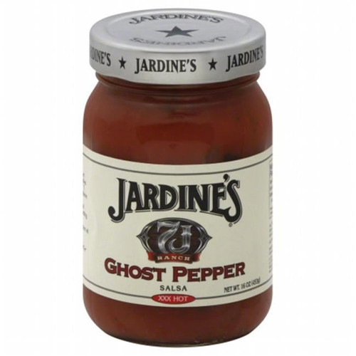 Jardines  16 Oz. Salsa Ghost Pepper
