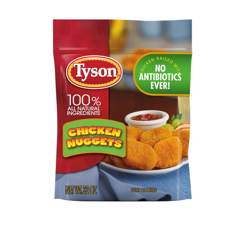 Tyson Fully Cooked Chicken Nuggets, 2 Lb Bag (frozen)